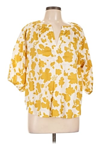 Dylan 3/4 Sleeve Blouse (view 1)