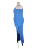 ChicMe Solid Blue Cocktail Dress Size XXL - photo 5