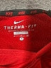 Nike 100% Polyester Red Pullover Hoodie Size S (kids) - photo 3
