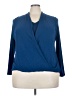 Alfani Blue 3/4 Sleeve Blouse Size 2X - photo 1