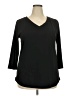 Automet Black 3/4 Sleeve T-Shirt Size 2XL - photo 1