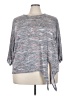 Bobeau Gray 3/4 Sleeve Top Size 2X - photo 1