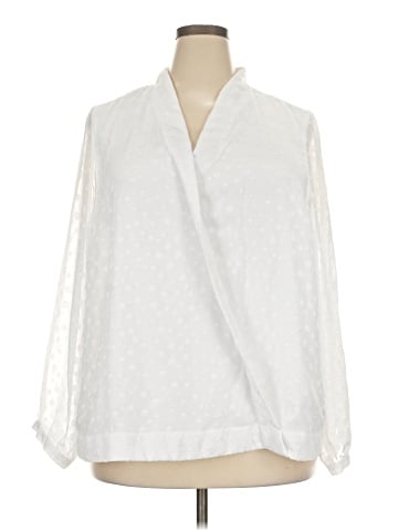 Cj Banks 3/4 Sleeve Blouse (view 1)
