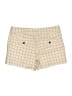 Ann Taylor LOFT Houndstooth Ivory Shorts Size 0 - photo 2