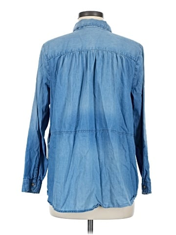 J.Jill 3/4 Sleeve Button-Down Shirt (view 2)