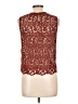 Zara 100% Polyester Burgundy Sleeveless Blouse Size L - photo 2
