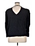 Express 100% Viscose Black Long Sleeve Top Size XL - photo 2