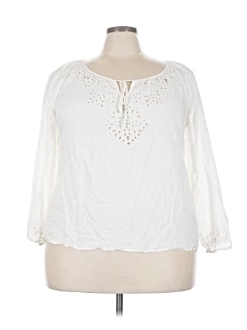 Lucky Brand 3/4 Sleeve Blouse (view 1)