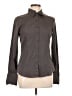 LE3NO Gray Long Sleeve Button-Down Shirt Size L - photo 1