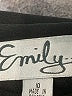 Emily... 100% Polyester Black Blazer Size 10 - photo 6
