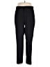 Banana Republic Solid Black Wool Pants Size 12 - photo 1
