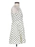 Freebird 100% Polyester Polka Dots White Cocktail Dress Size M - photo 4