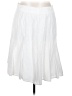 Coldwater Creek Solid White Casual Skirt Size 18 - photo 1