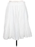 Coldwater Creek Solid White Casual Skirt Size 18 - photo 2