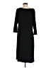 Travelsmith Solid Black Casual Dress Size M - photo 2