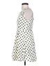 Freebird 100% Polyester Polka Dots White Cocktail Dress Size M - photo 5