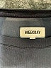 Weekday Solid Blue Casual Dress Size M - photo 7