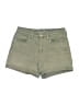 Universal Thread Solid Green Khaki Shorts Size 6 - photo 1