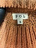 Pol 100% Polyester Brown Turtleneck Sweater Size S - photo 7