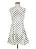 Freebird 100% Polyester Polka Dots White Cocktail Dress Size M - photo 1