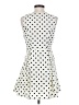 Freebird 100% Polyester Polka Dots White Cocktail Dress Size M - photo 2