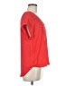 Bold Elements 100% Polyester Red Short Sleeve Top Size M - photo 4
