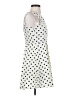 Freebird 100% Polyester Polka Dots White Cocktail Dress Size M - photo 4