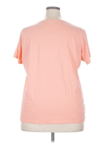 Basic Editions Short Sleeve Henley (view 2)