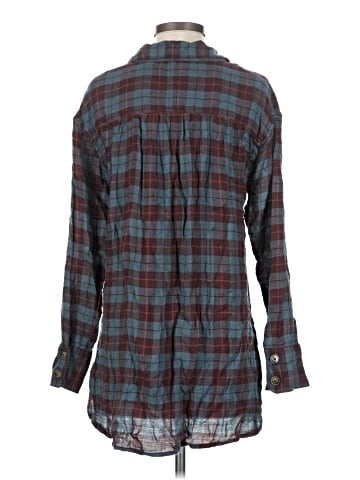 Free People Long Sleeve Button-Down Shirt (view 2)