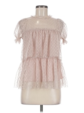 Sweet Rain Short Sleeve Blouse