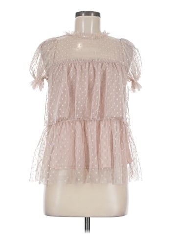Sweet Rain Short Sleeve Blouse (view 1)