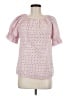Universal Thread 100% Cotton Pink Short Sleeve Blouse Size XS - photo 1