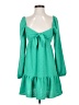 Xtraordinary 100% Polyester Green Casual Dress Size XS - photo 1