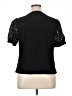 CeCe Black Short Sleeve Top Size XL - photo 2