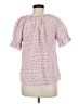 Universal Thread 100% Cotton Pink Short Sleeve Blouse Size XS - photo 2