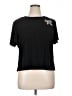 CeCe Black Short Sleeve Top Size 1X - photo 1