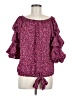 CeCe 100% Polyester Pink 3/4 Sleeve Blouse Size M - photo 1