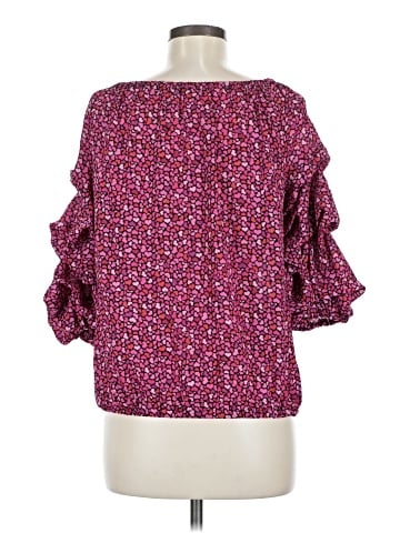 CeCe 3/4 Sleeve Blouse (view 2)