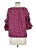 CeCe 100% Polyester Pink 3/4 Sleeve Blouse Size M - photo 2