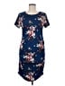 Nine Britton Floral Blue Casual Dress Size M - photo 1