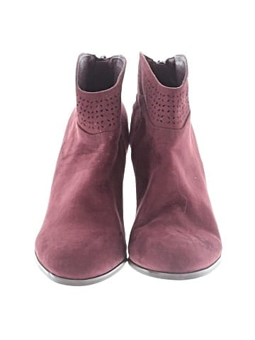 Violet & Red Ankle Boots (view 2)