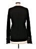 Equipment 100% Wool Polka Dots Black Wool Pullover Sweater Size L - photo 2