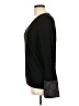 Equipment 100% Wool Polka Dots Black Wool Pullover Sweater Size L - photo 5