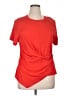 DKNY Red Short Sleeve T-Shirt Size XL - photo 1