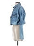Zara 100% Baumwolle Blue Denim Jacket Size S - photo 5