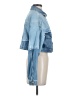 Zara 100% Baumwolle Blue Denim Jacket Size S - photo 4