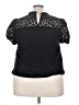 CeCe Black Short Sleeve Blouse Size 2X - photo 2