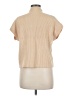 Unbranded Tan Short Sleeve Top Size M - photo 2
