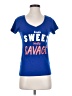 Joe Boxer Blue Short Sleeve Top Size S - photo 1