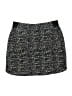 Cypress Club 100% Polyester Tweed Black Skort Size S - photo 1